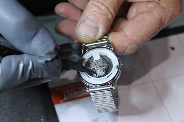 Entretien de montre